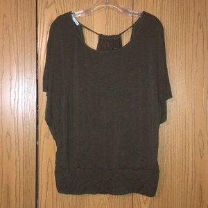 Maurices Hunter Green Top